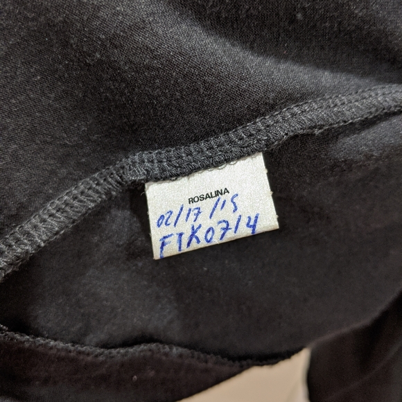 love, FIRE Overlapping Back with Sharkbite Hem Top - Picture 8 of 8